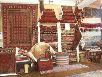 Inside the shop