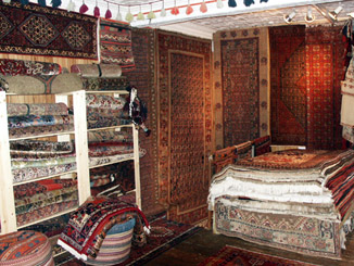 Inside the shop